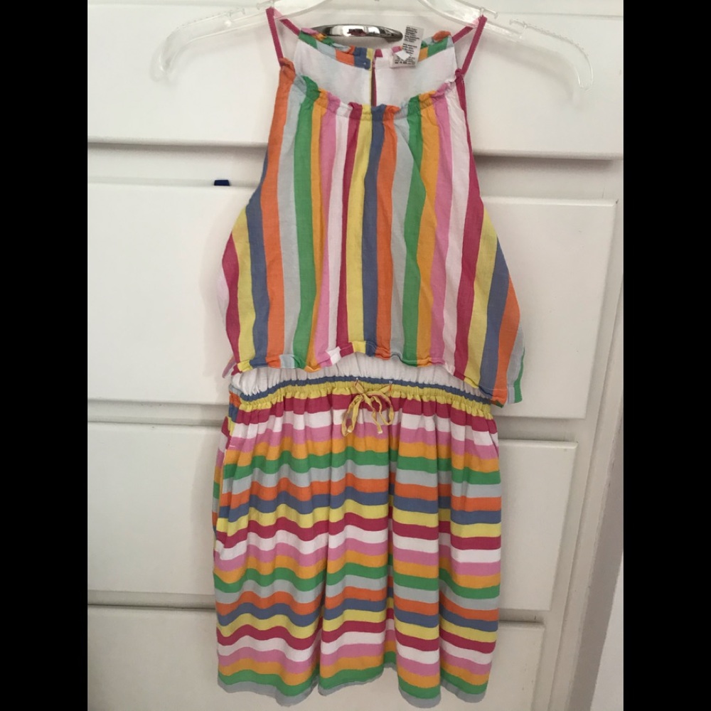 COPY - Crew Cuts Colorful Stripped Kids Dress